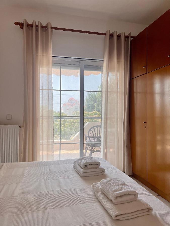 Dimitra House Entire Apartment With Balcony And View Pherrai Eksteriør billede