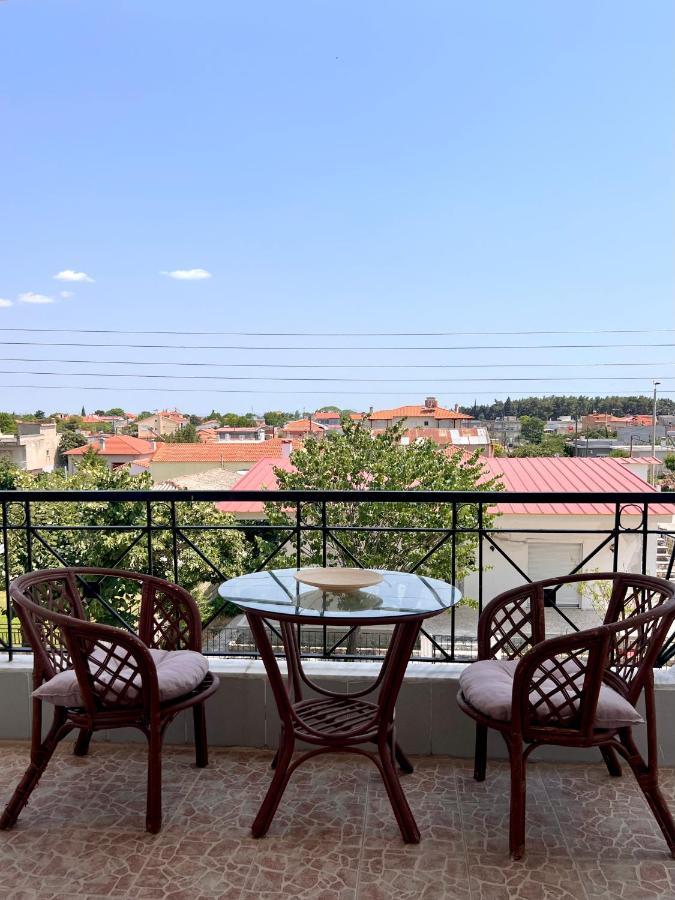 Dimitra House Entire Apartment With Balcony And View Pherrai Eksteriør billede